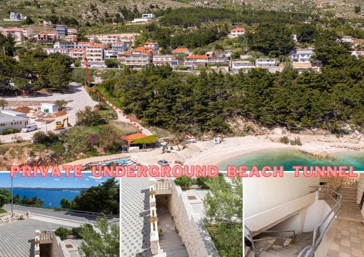 Beachfront Xxl - 2 Apartments Together - Lokva Rogoznica Exteriér fotografie