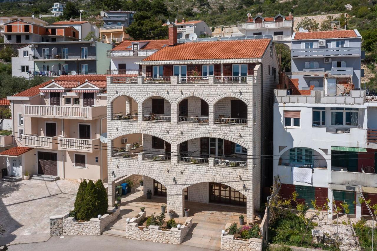 Beachfront Xxl - 2 Apartments Together - Lokva Rogoznica Exteriér fotografie