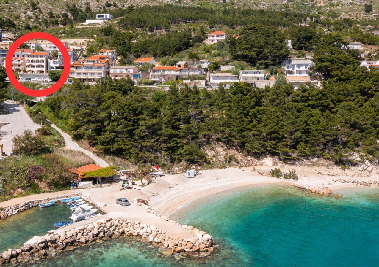 Beachfront Xxl - 2 Apartments Together - Lokva Rogoznica Exteriér fotografie