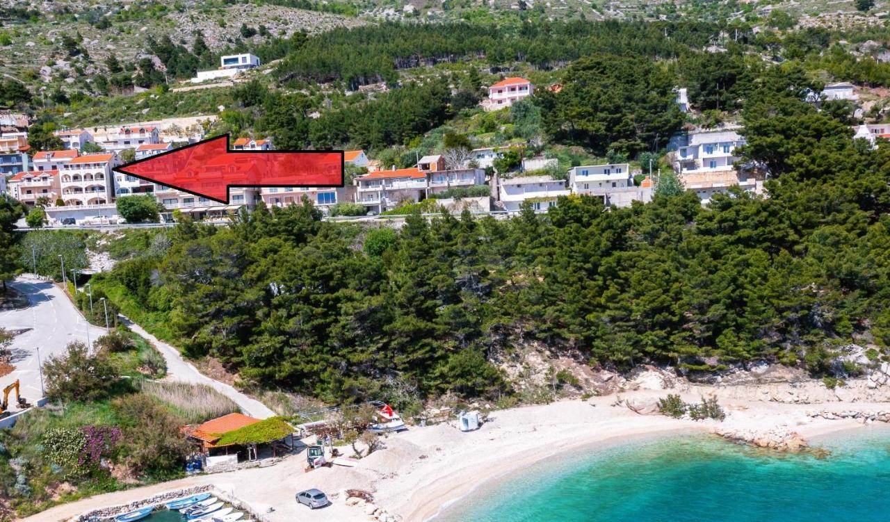 Beachfront Xxl - 2 Apartments Together - Lokva Rogoznica Exteriér fotografie